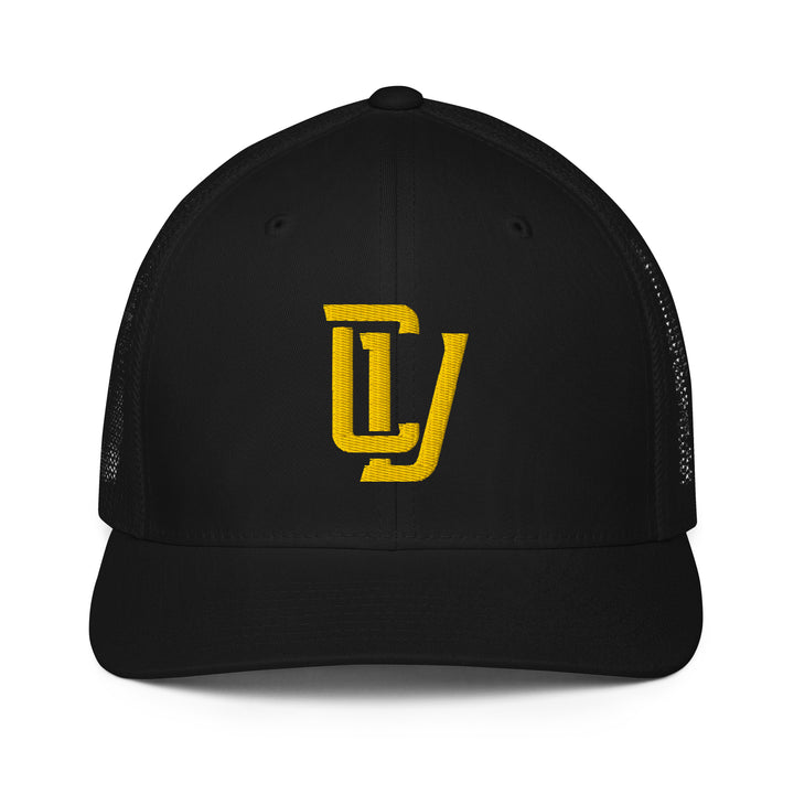 "CV" Closed-Back Trucker Cap | E Luna Brand CLASSIC | 1 Gold Thread Logo