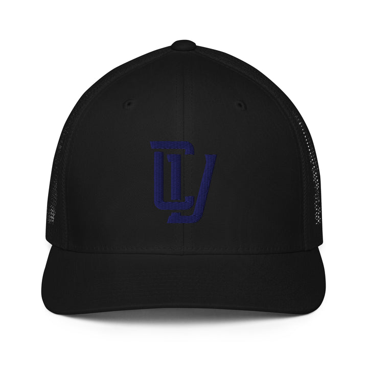 "CV" Closed-Back Trucker Cap | E Luna Brand CLASSIC | 1 Navy Thread Logo