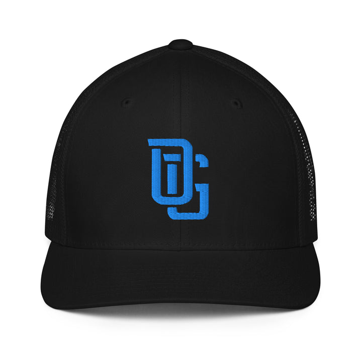 "OG" Closed-Back Trucker Cap | E Luna Brand CLASSIC | 1 Aqua/Teal Thread Logo