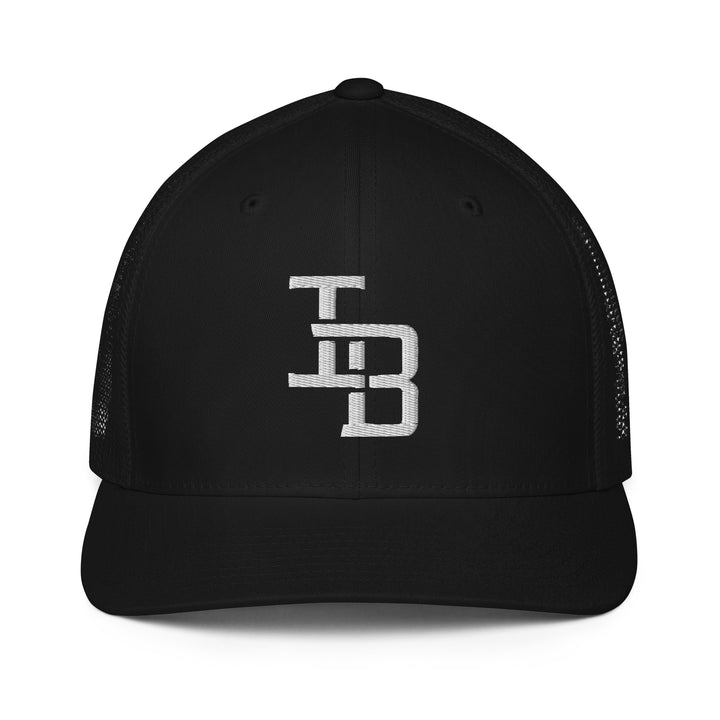 Imperial Beach "IB" CLASSIC Closed-Back Trucker Cap — front view