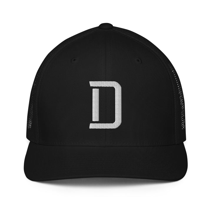 San Diego "D" CORE Closed-Back Trucker Cap — front view