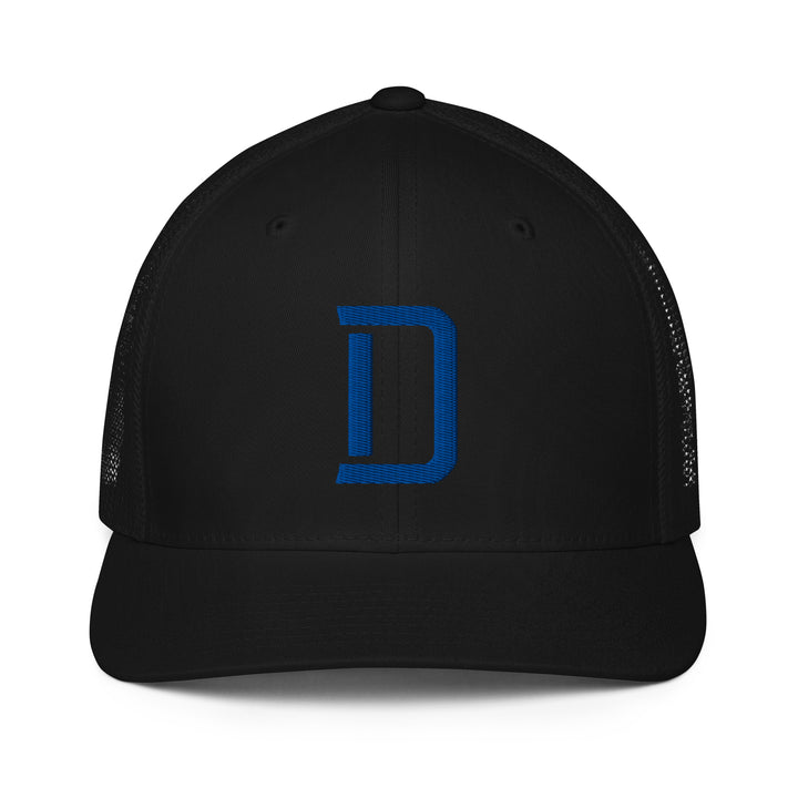 "D" Closed-Back Trucker Cap | E Luna Brand CORE | 1 Royal Thread Logo