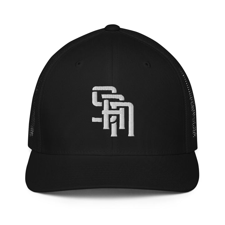 San Diego "SAN" CORE Closed-Back Trucker Cap — front view