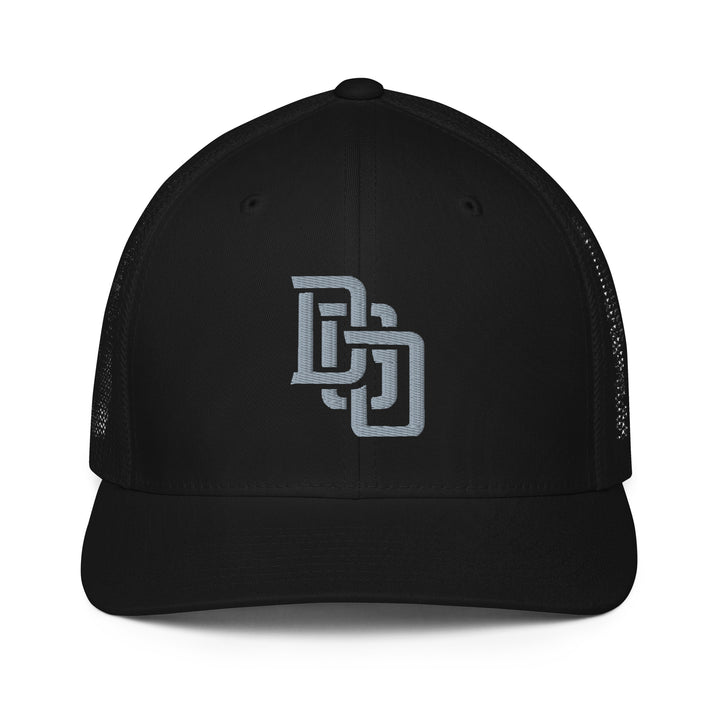 "DGO" Closed-Back Trucker Cap | E Luna Brand CORE | 1 Grey Thread Logo