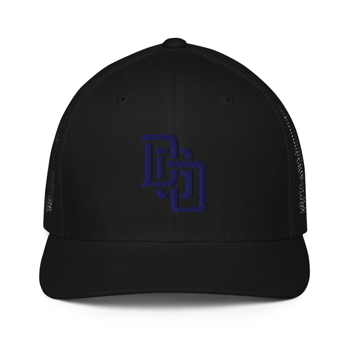 "DGO" Closed-Back Trucker Cap | E Luna Brand CORE | 1 Navy Thread Logo