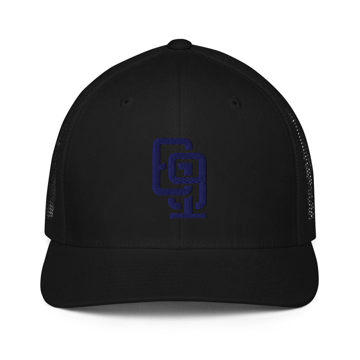 "619" Closed-Back Trucker Cap | E Luna Brand CORE | 1 Navy Thread Logo