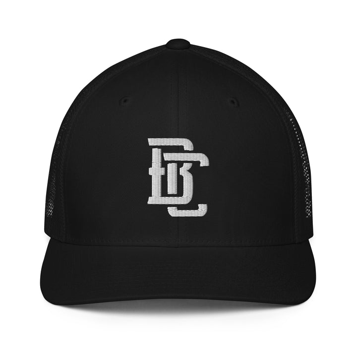 Baja California "BC" CORE Closed-Back Trucker Cap — front view