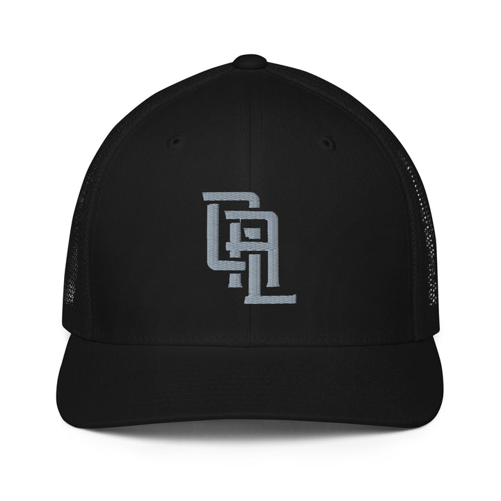 "CAL" Closed-Back Trucker Cap | E Luna Brand CORE | 1 Grey Thread Logo