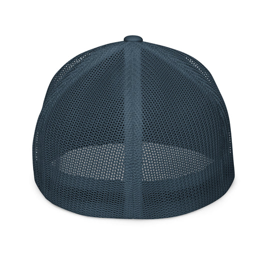 "619" Closed-Back Trucker Cap | E Luna Brand CLASSIC | 1 Royal Thread Logo | 3D Puff Edition