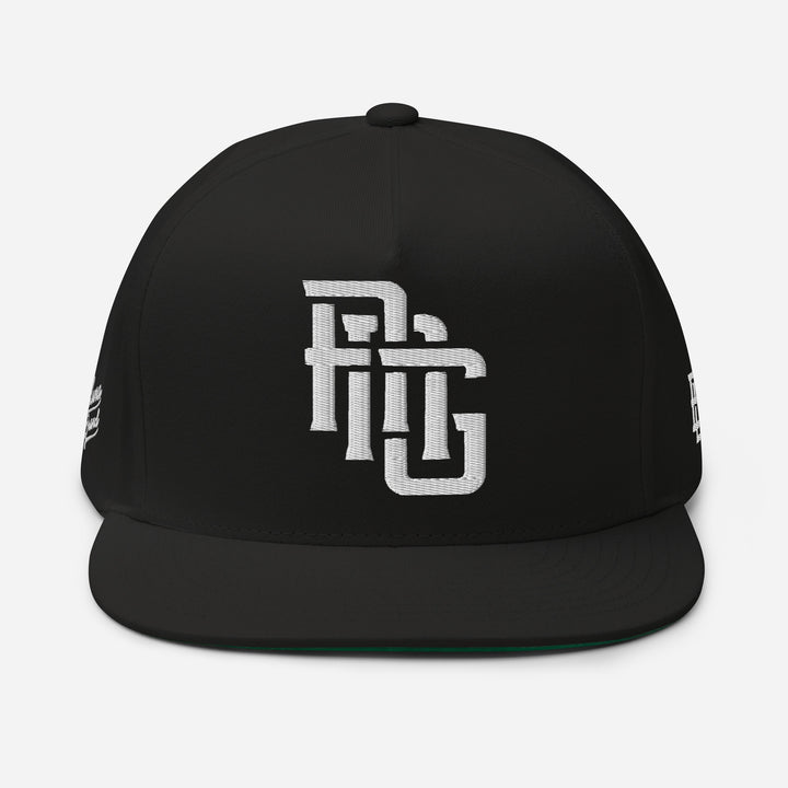 Los Angeles "ANG" PREMIUM Flat Bill Cap — front view