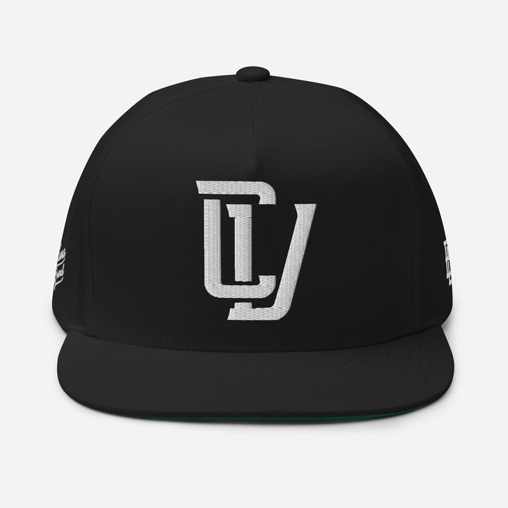Chula Vista "CV" PREMIUM Flat Bill Cap — front view
