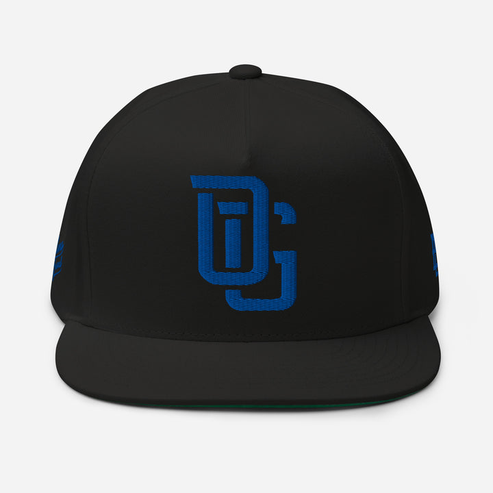 "OG" Flat Bill Cap | E Luna Brand PREMIUM | 4 Royal Thread Logos | 3D Puff Edition