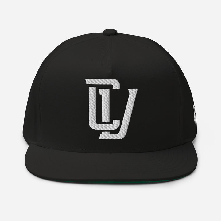 Chula Vista "CV" ESSENTIAL Flat Bill Cap — front view