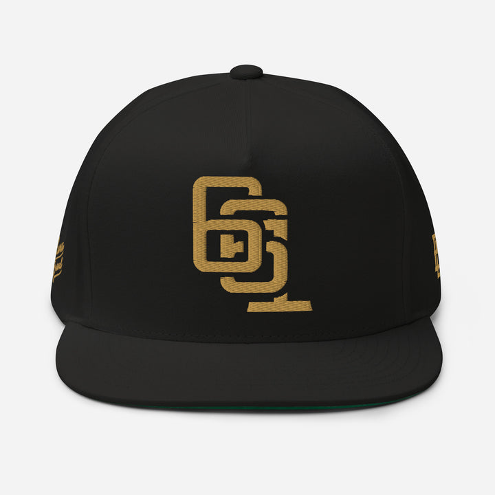 Rosarito "661" PREMIUM Flat Bill Cap — front view