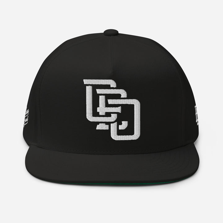 Chief Executive Officer "CEO" PREMIUM Flat Bill Cap — front view