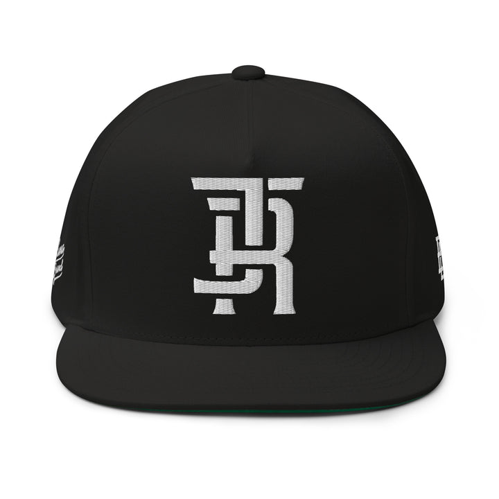 Junior "JR" PREMIUM Flat Bill Cap — front view