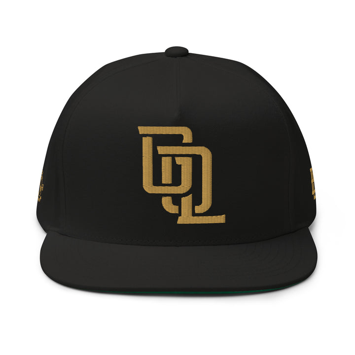 Gol Gear "GOL" PREMIUM Flat Bill Cap — front view