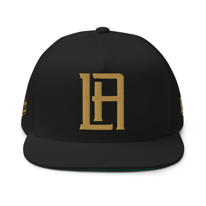 Los Angeles "LA" PREMIUM Flat Bill Cap — front view