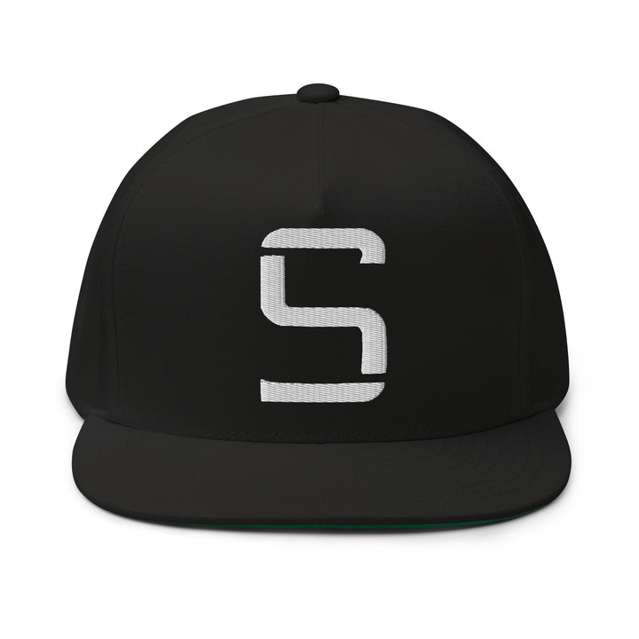 San Diego "S" CLASSIC Flat Bill Cap — front view