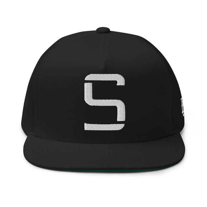 San Diego "S" SELECT Flat Bill Cap — front view