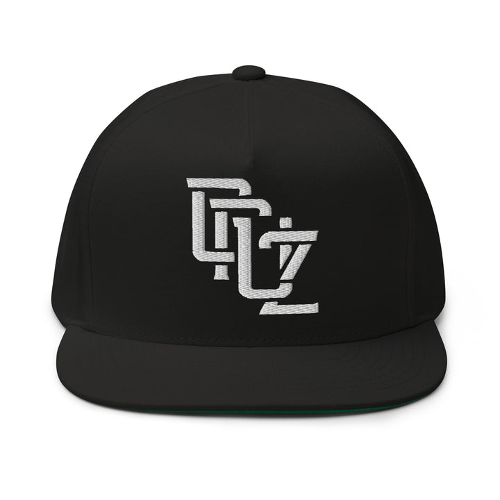 E Luna Brand "CRUZ" CLASSIC Flat Bill Cap — front view