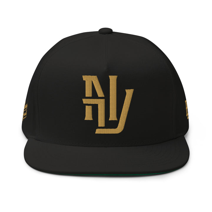 Nevada "NV" 2.0 PREMIUM Flat Bill Cap — front view