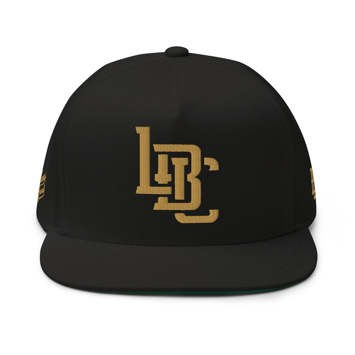 Long Beach County "LBC" PREMIUM Flat Bill Cap — front view
