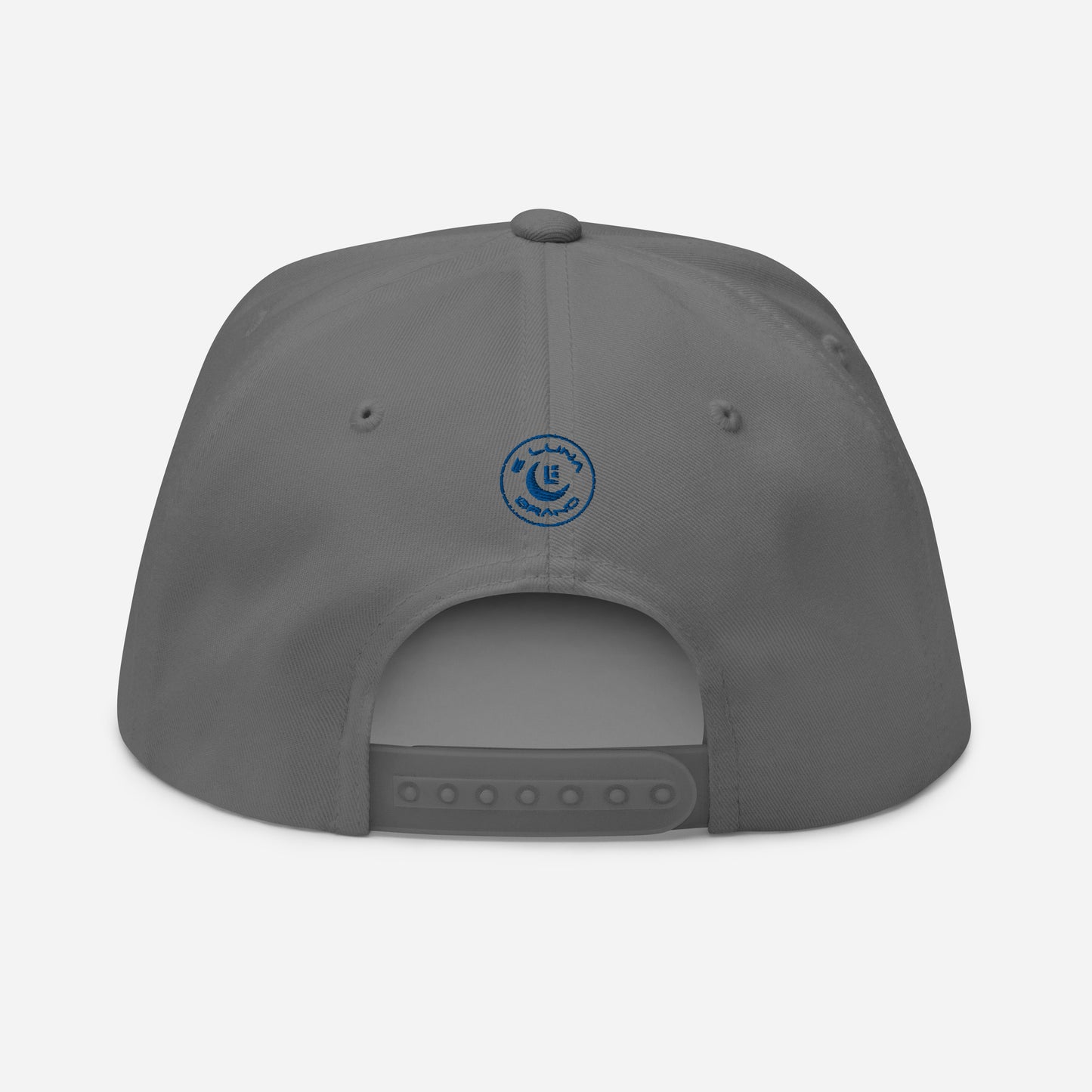 "213" Flat Bill Cap | Yupoong 6007 | E Luna SELECT Tricrest 3 Royal Thread Front, Left Side & Back Logos