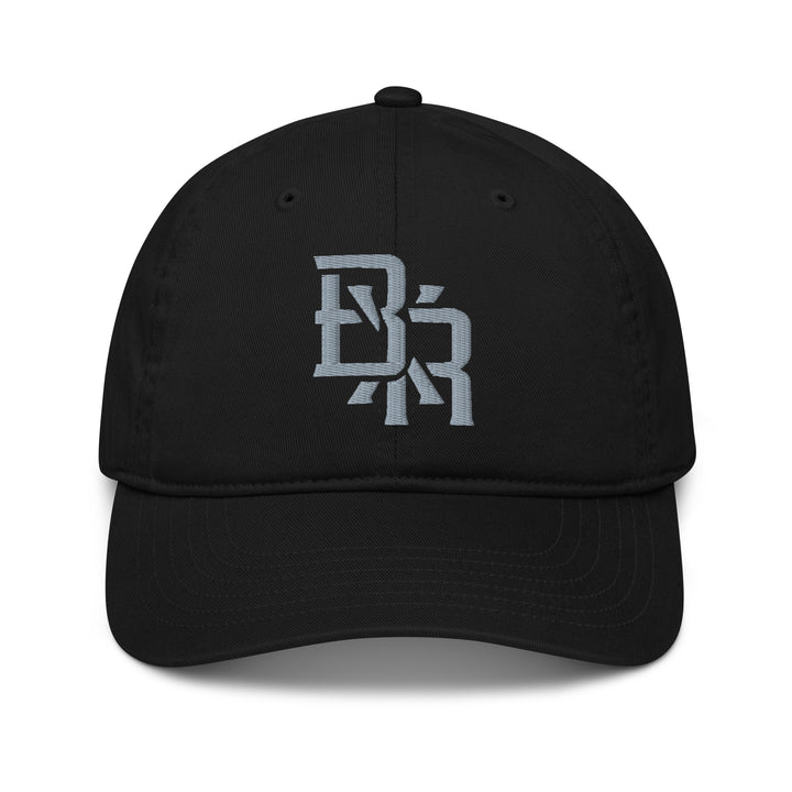 "BXR" Organic Baseball Cap | E Luna Brand SELECT | 3 Grey Thread Logos [3D Puff Edition]