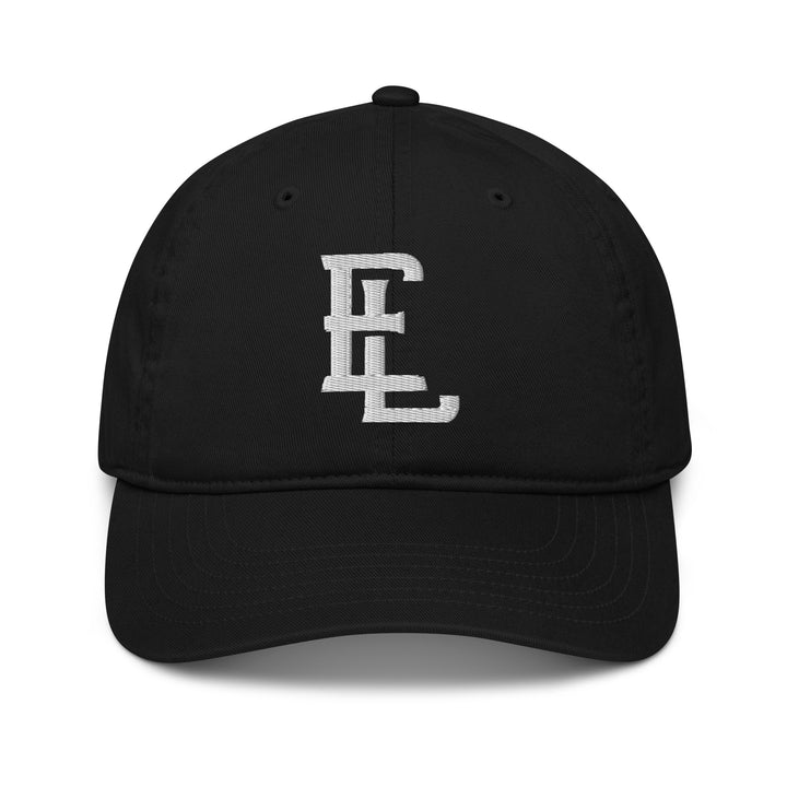 E Luna Brand "EL" ESSENTIAL Organic Baseball Cap — front view