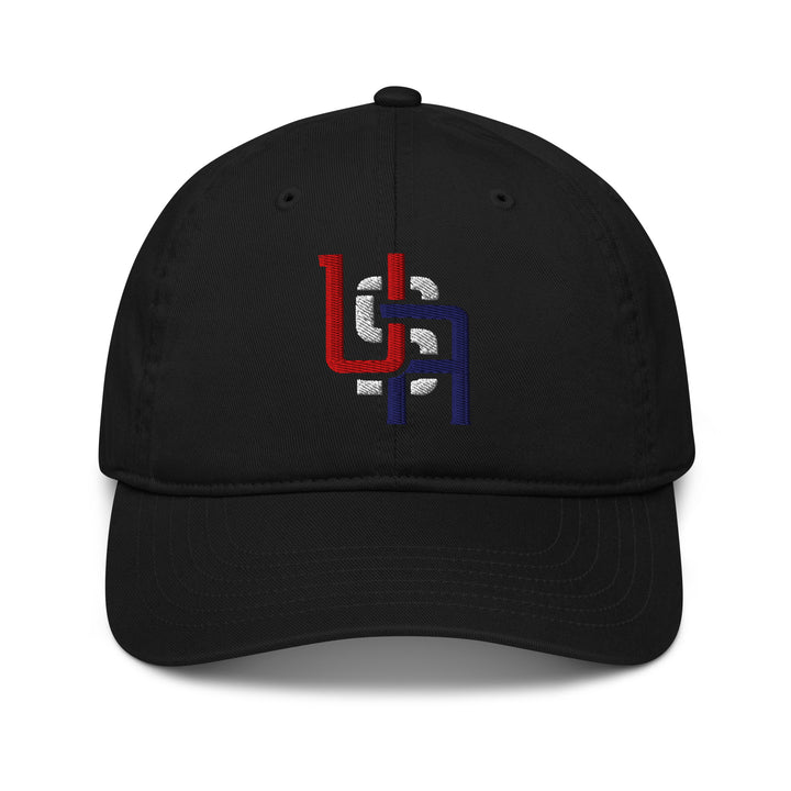 United States "USA" SELECT Organic Baseball Cap — front view