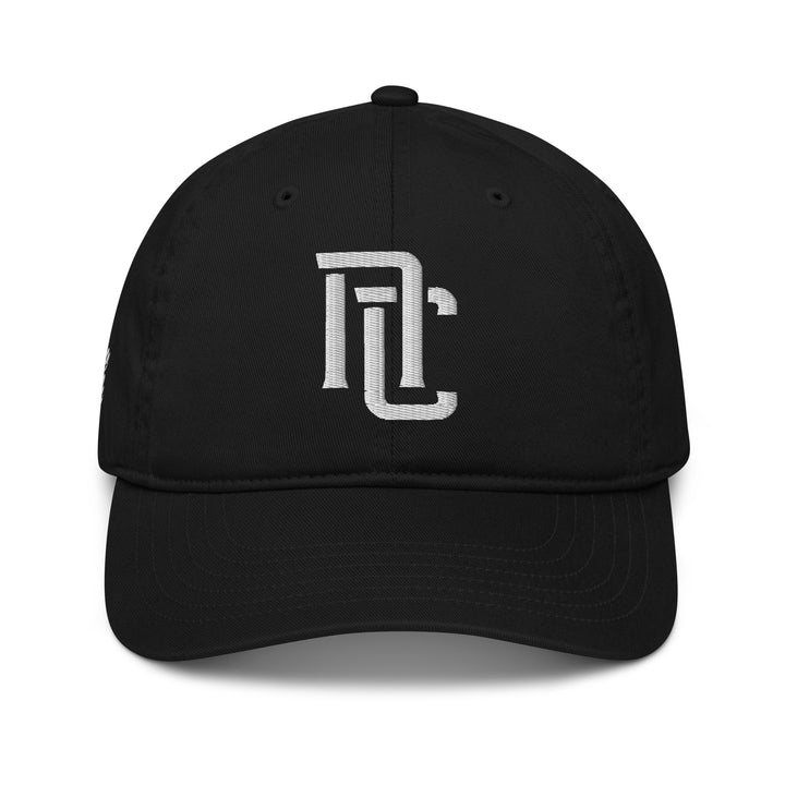 "NC" Organic Baseball Cap | E Luna Brand PREMIUM | 4 White Thread Logos | 3D Puff Edition