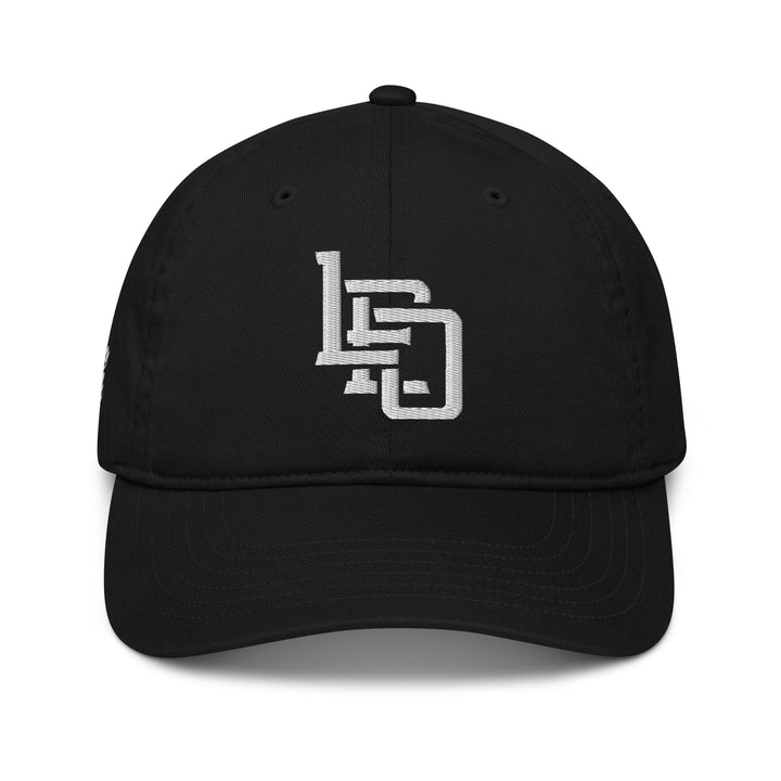 E Luna Brand "LEO" PREMIUM Organic Baseball Cap — front view