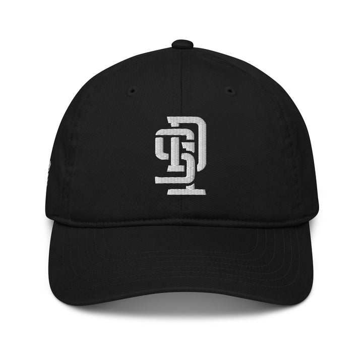 San Diego "SD1" PREMIUM Organic Baseball Cap — front view