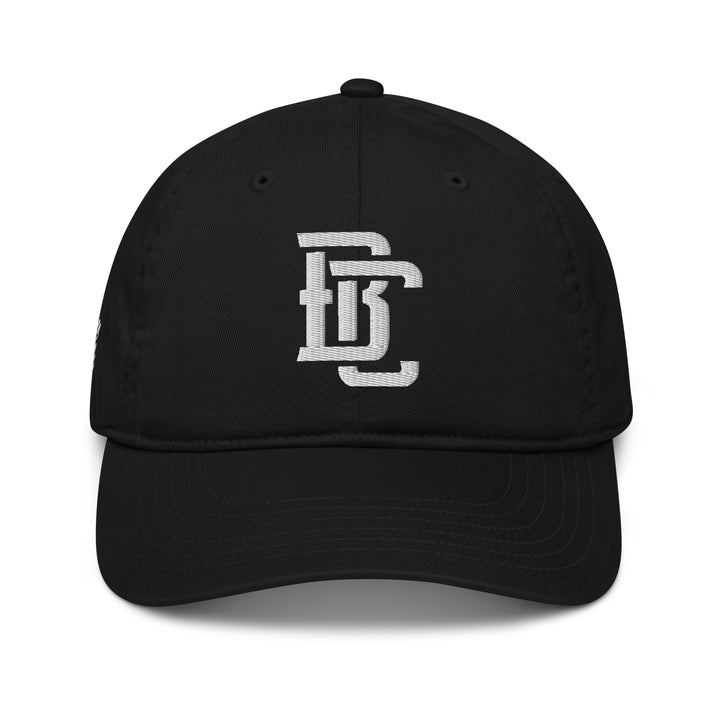 Baja California "BC" PREMIUM Organic Baseball Cap — front view