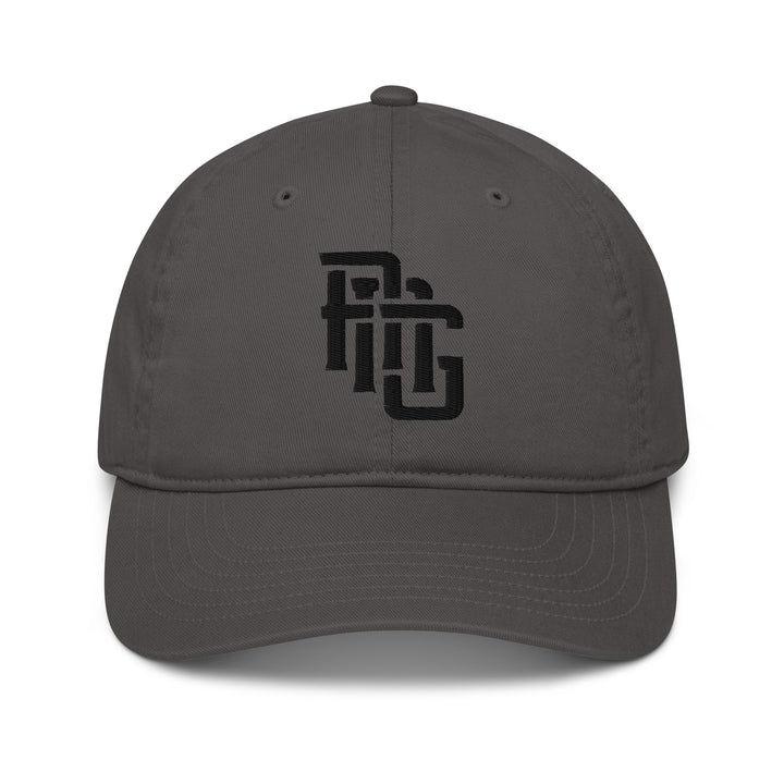 "ANG" Organic Baseball Cap | E Luna Brand SELECT | 3 Black Thread Logos [3D Puff Edition]