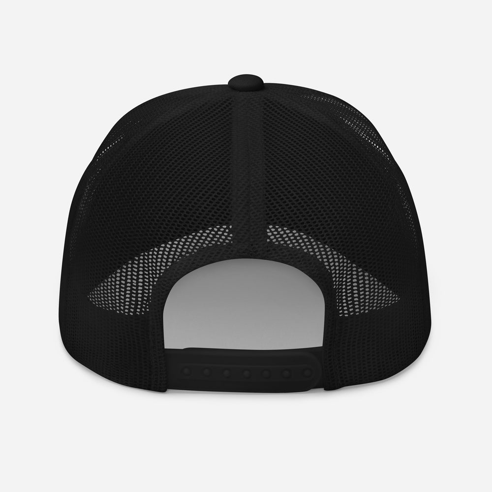 Gorra camionera retro "BXR" | Yupoong 6606 | Logotipo frontal con bordado E Luna CLASSIC Solocrest 1 Aqua/Teal