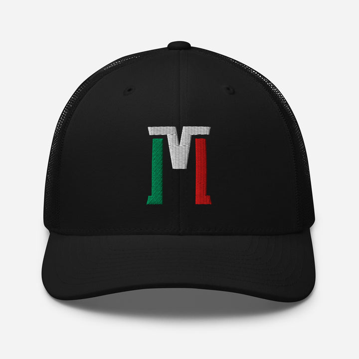 Mexico "M" CLASSIC Retro Trucker Hat — front view