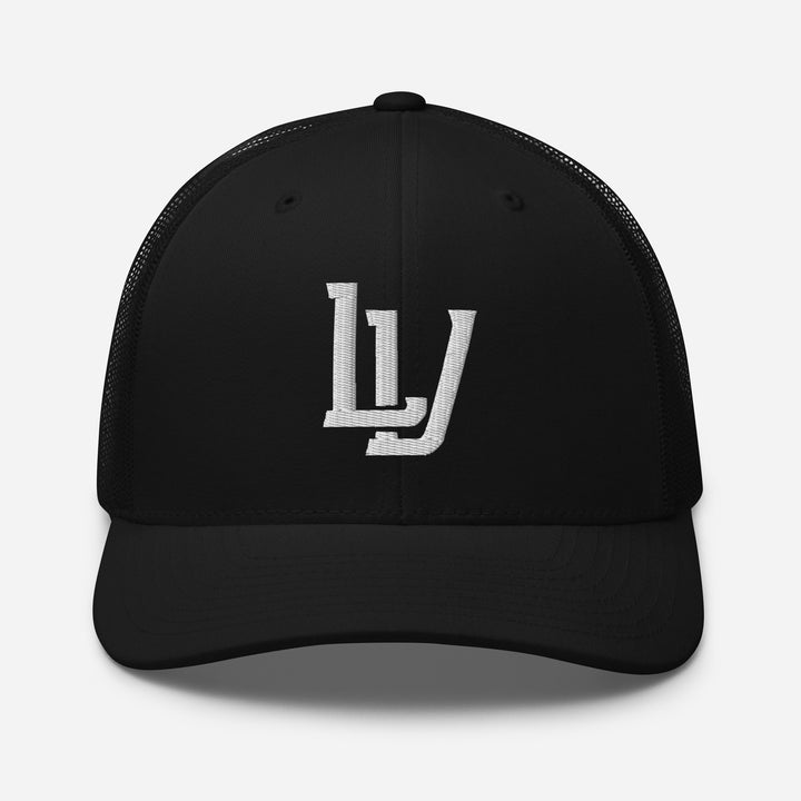 Las Vegas "LV" CLASSIC Retro Trucker Hat — front view