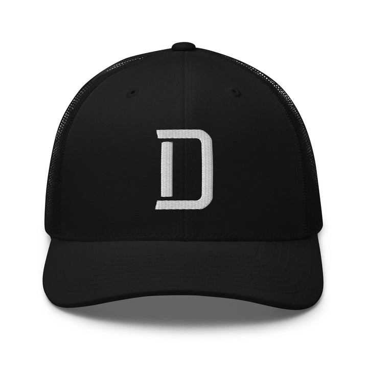 San Diego "D" CORE Retro Trucker Hat — front view