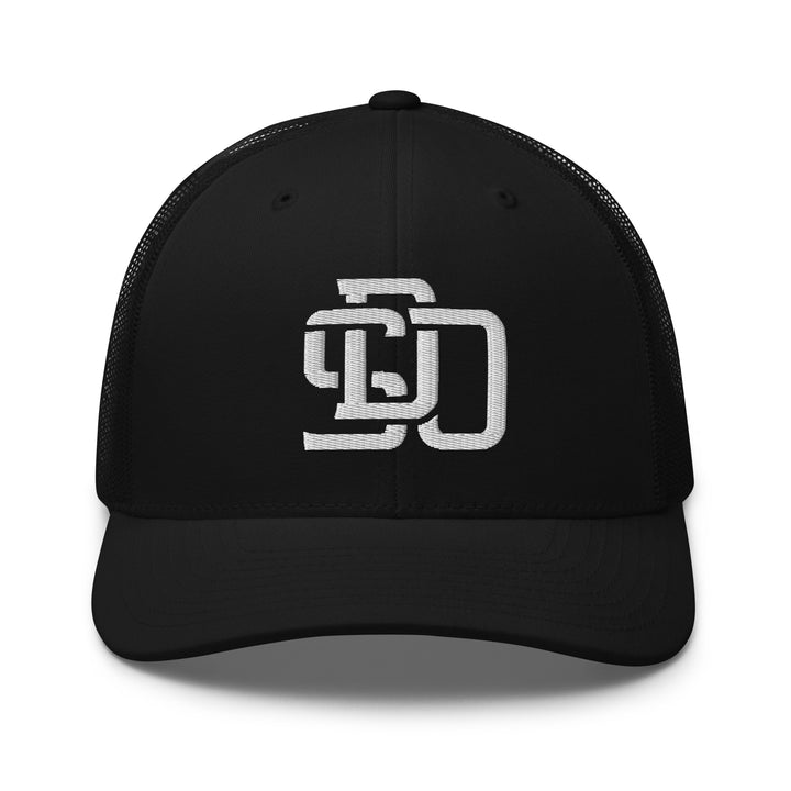 San Diego "SDO" CORE Retro Trucker Hat — front view