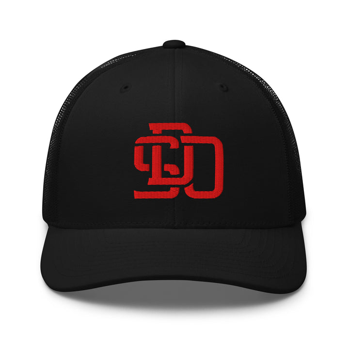 "SDO" Retro Trucker Hat | E Luna Brand CORE | 1 Red Thread Logo
