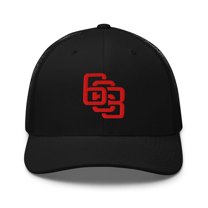 "663" Retro Trucker Hat | E Luna Brand CORE | 1 Red Thread Logo