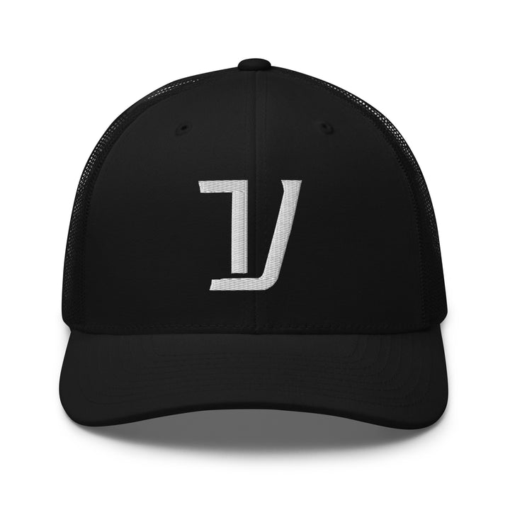 Vegas "V" CORE Retro Trucker Hat — front view
