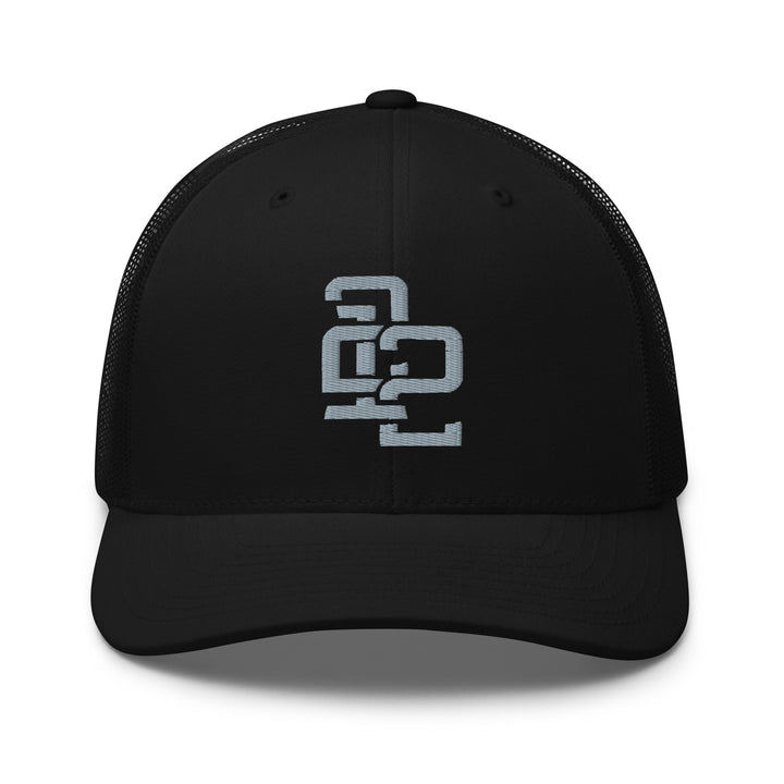 "212" Retro Trucker Hat | E Luna Brand CLASSIC | 1 Grey Thread Logo | 3D Puff Edition