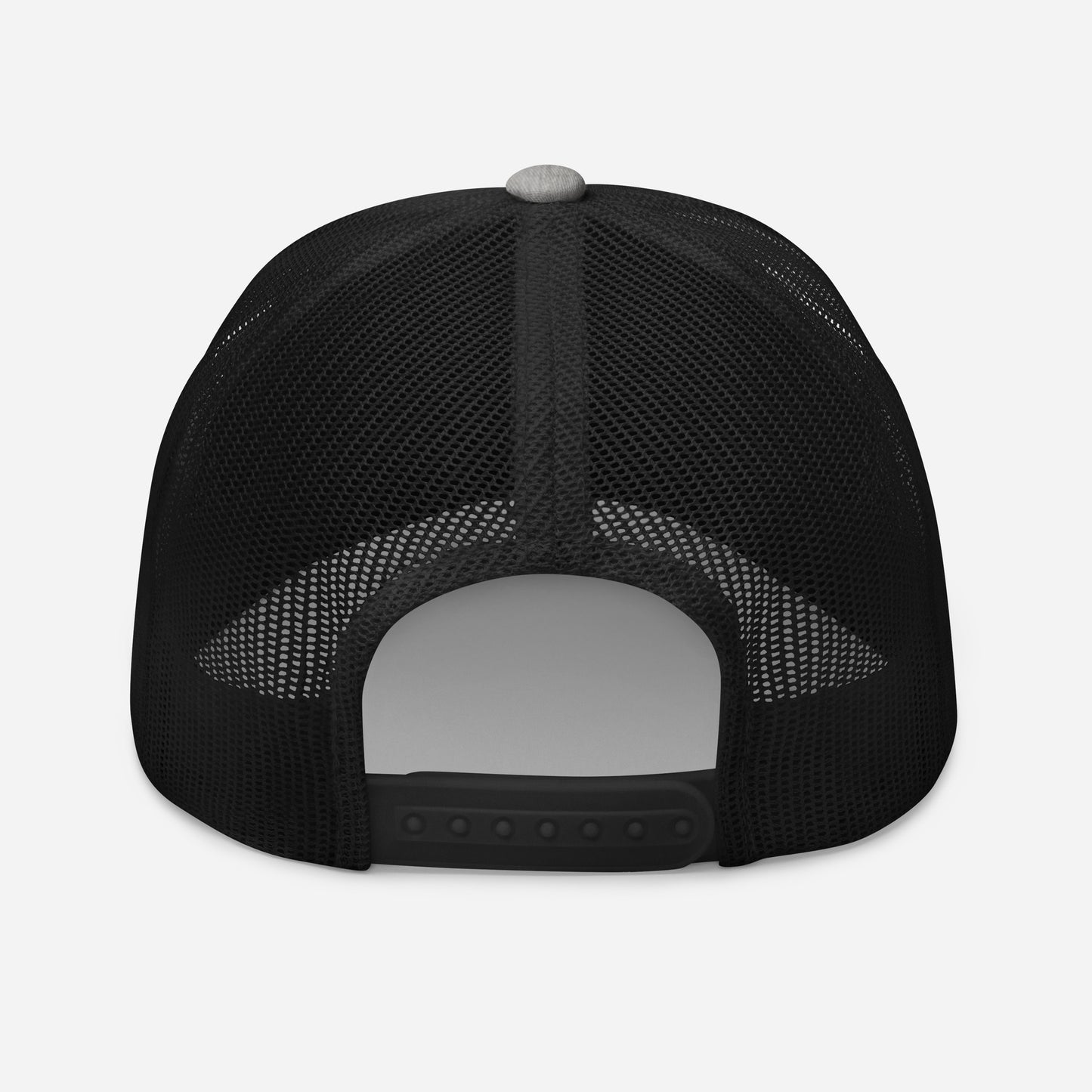 "BOX" Retro Trucker Hat | Yupoong 6606 | E Luna CLASSIC Solocrest 1 Black Thread Front Logo