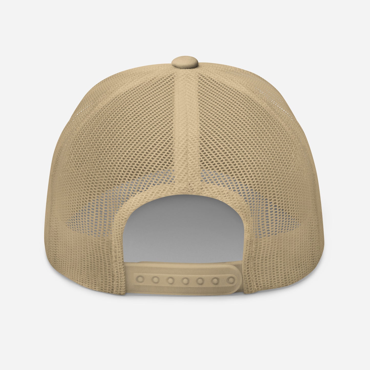 "BOX" Retro Trucker Hat | Yupoong 6606 | E Luna CLASSIC Solocrest 1 Grey Thread Front Logo