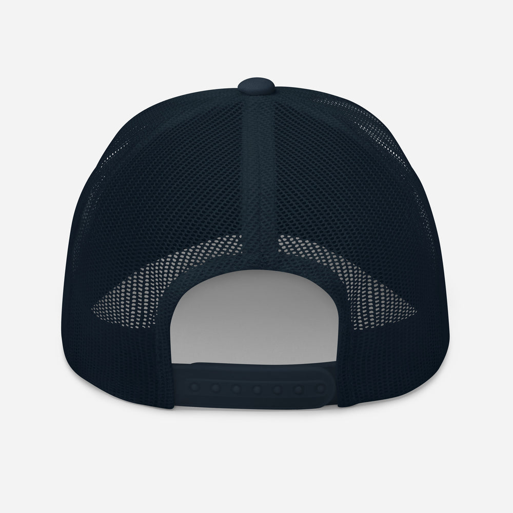 "DGO" Retro Trucker Hat | E Luna Brand CLASSIC | 1 Gold Thread Logo | 3D Puff Edition