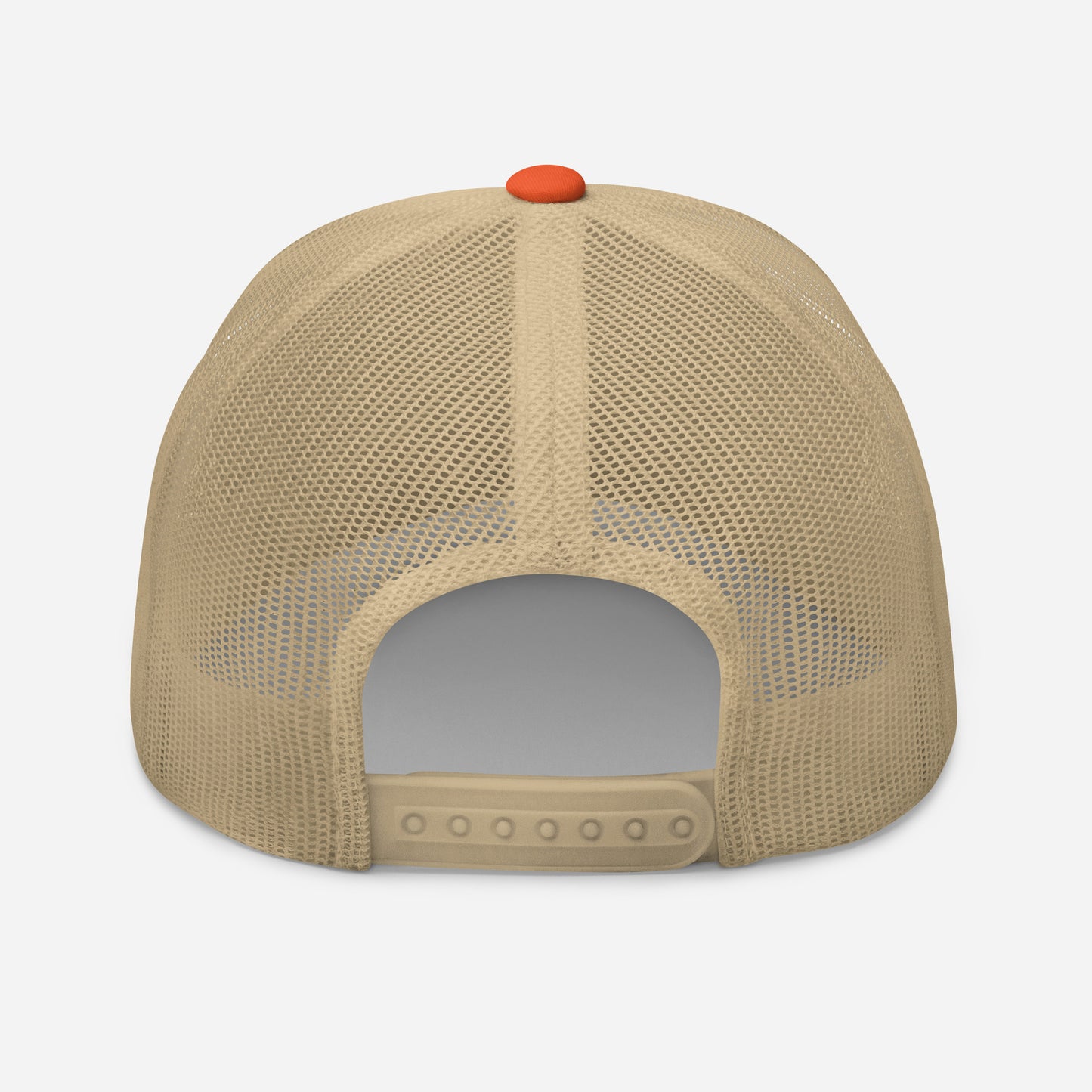 "BOX" Retro Trucker Hat | Yupoong 6606 | E Luna CLASSIC Solocrest 1 Gold Thread Front Logo