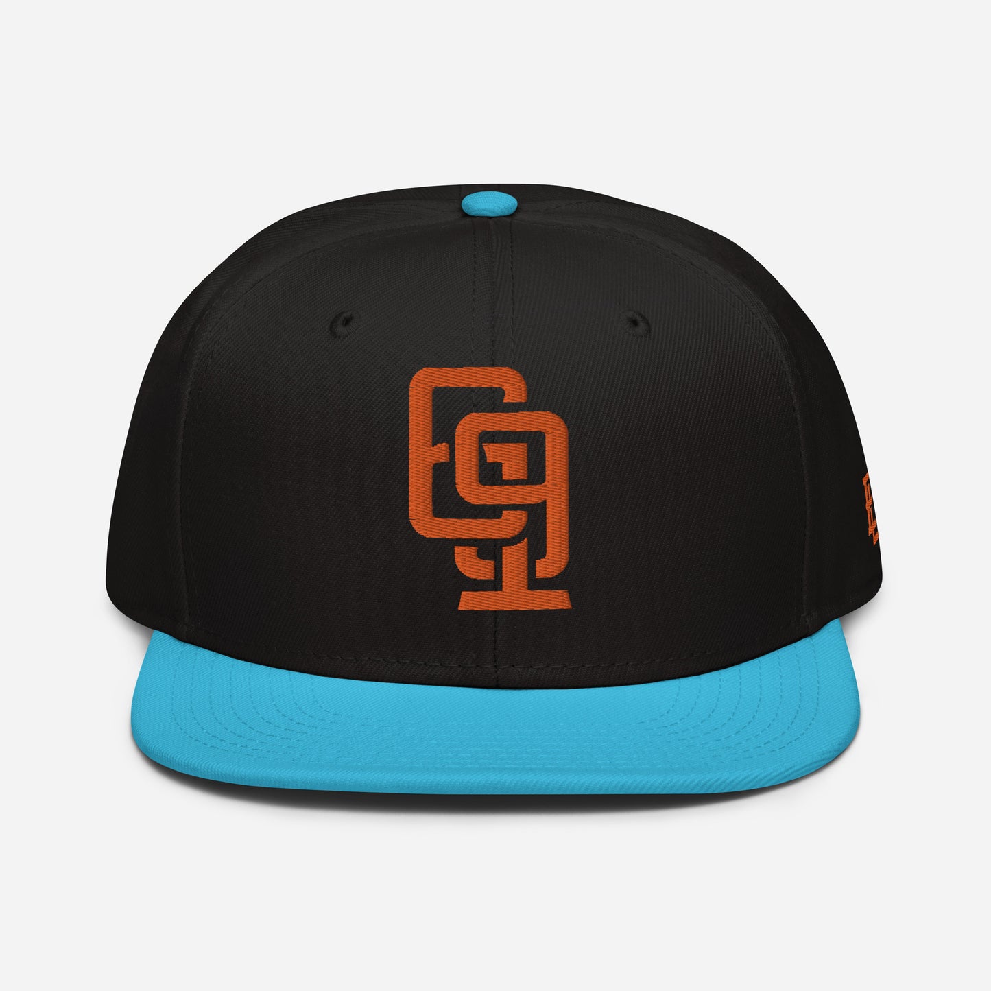"619" Snapback Otto Cap | E Luna Brand ESSENTIAL | 2 Orange Thread Logos